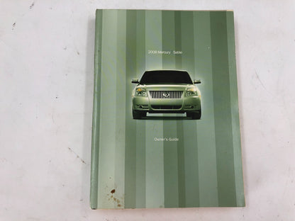2008 Mercury Sable Owners Manual Set with Case OEM D03B58006