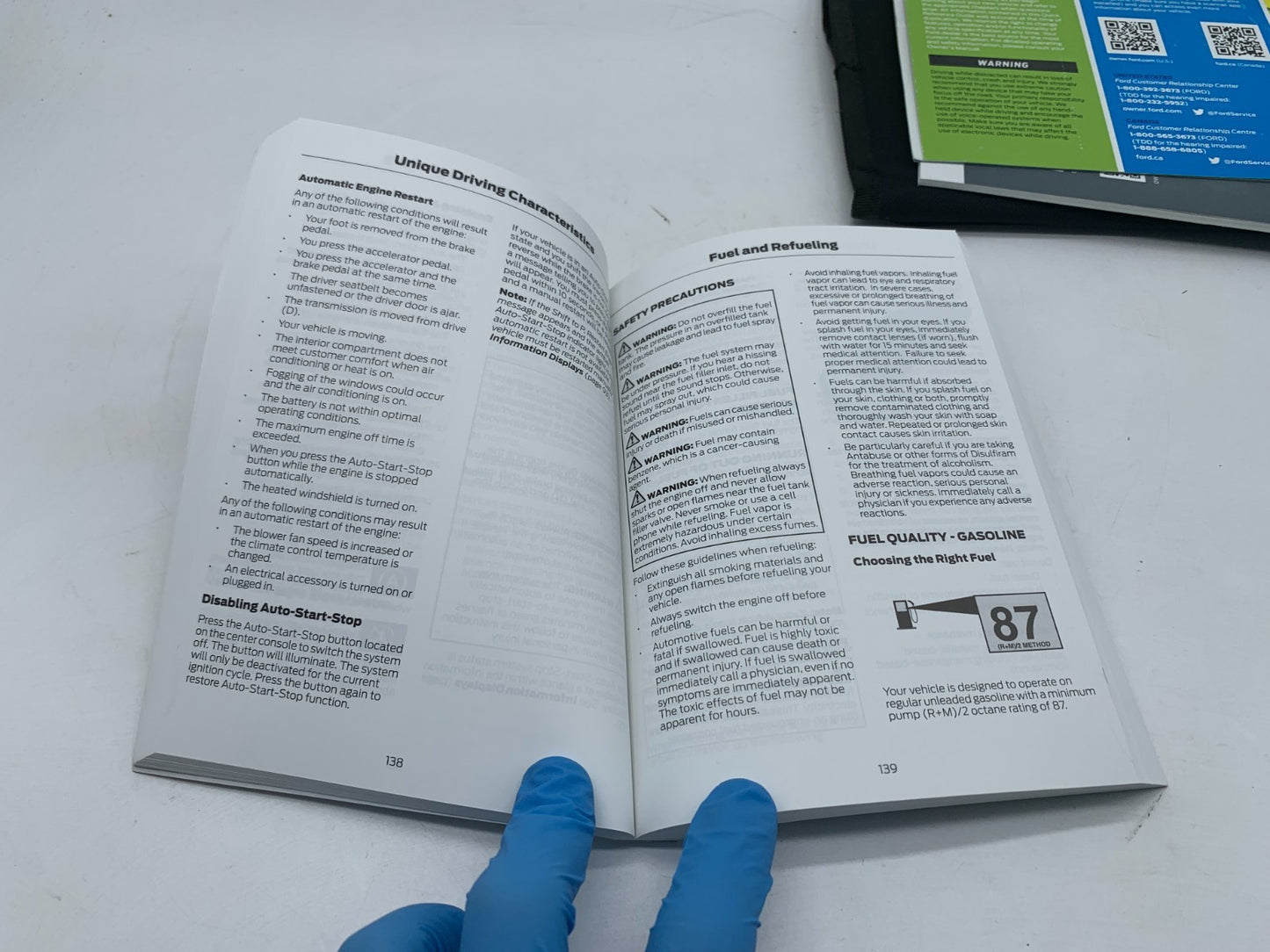 2021 Ford Ecosport Owners Manual Set with Case OEM D03B68005