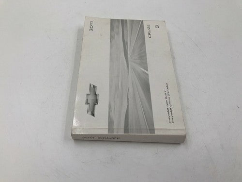 2011 Chevrolet Cruze Owners Manual Handbook OEM R01B24001