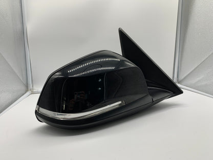 2013-2015 BMW X1 Passenger Side View Power Door Mirror Black OEM