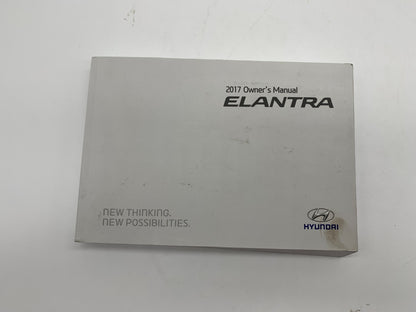 2017 Hyundai Elantra Owners Manual Set OEM D01B22010