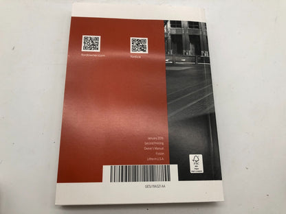 2016 Ford Fusion Owners Manual Set with Case OEM D03B67014