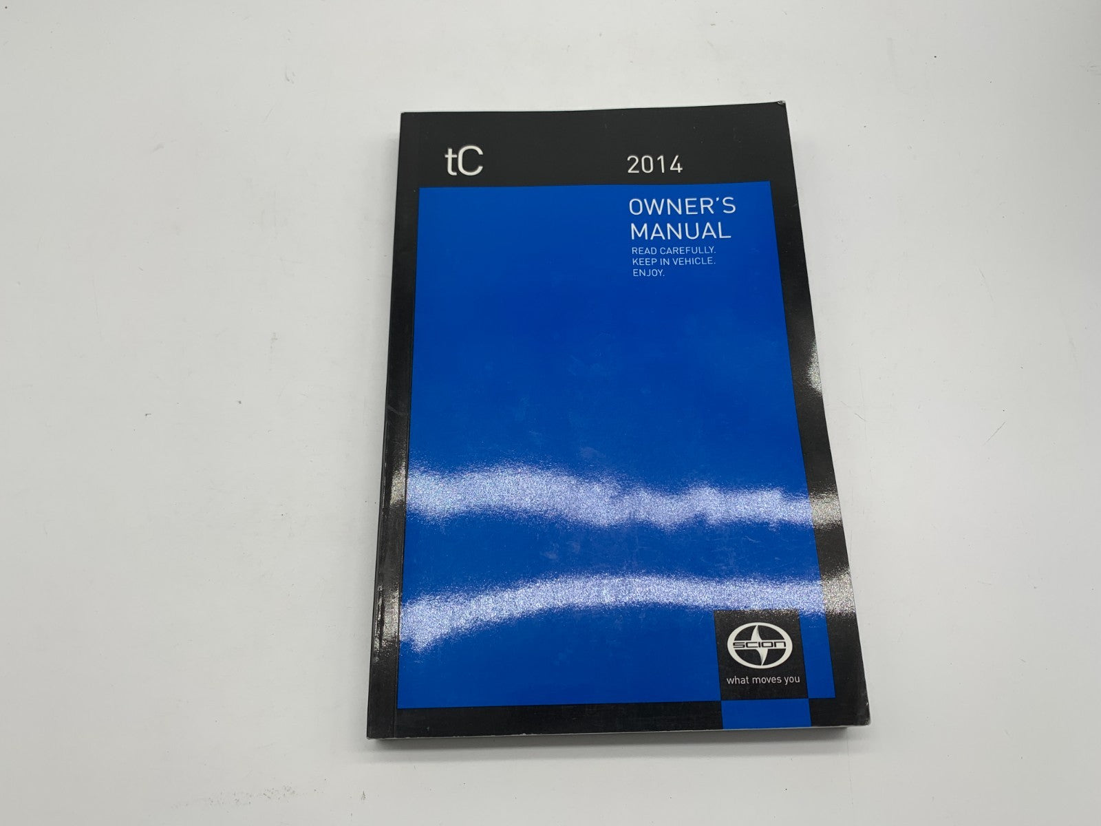 2014 Scion tC Owners Manual Set with Case OEM B03B20037