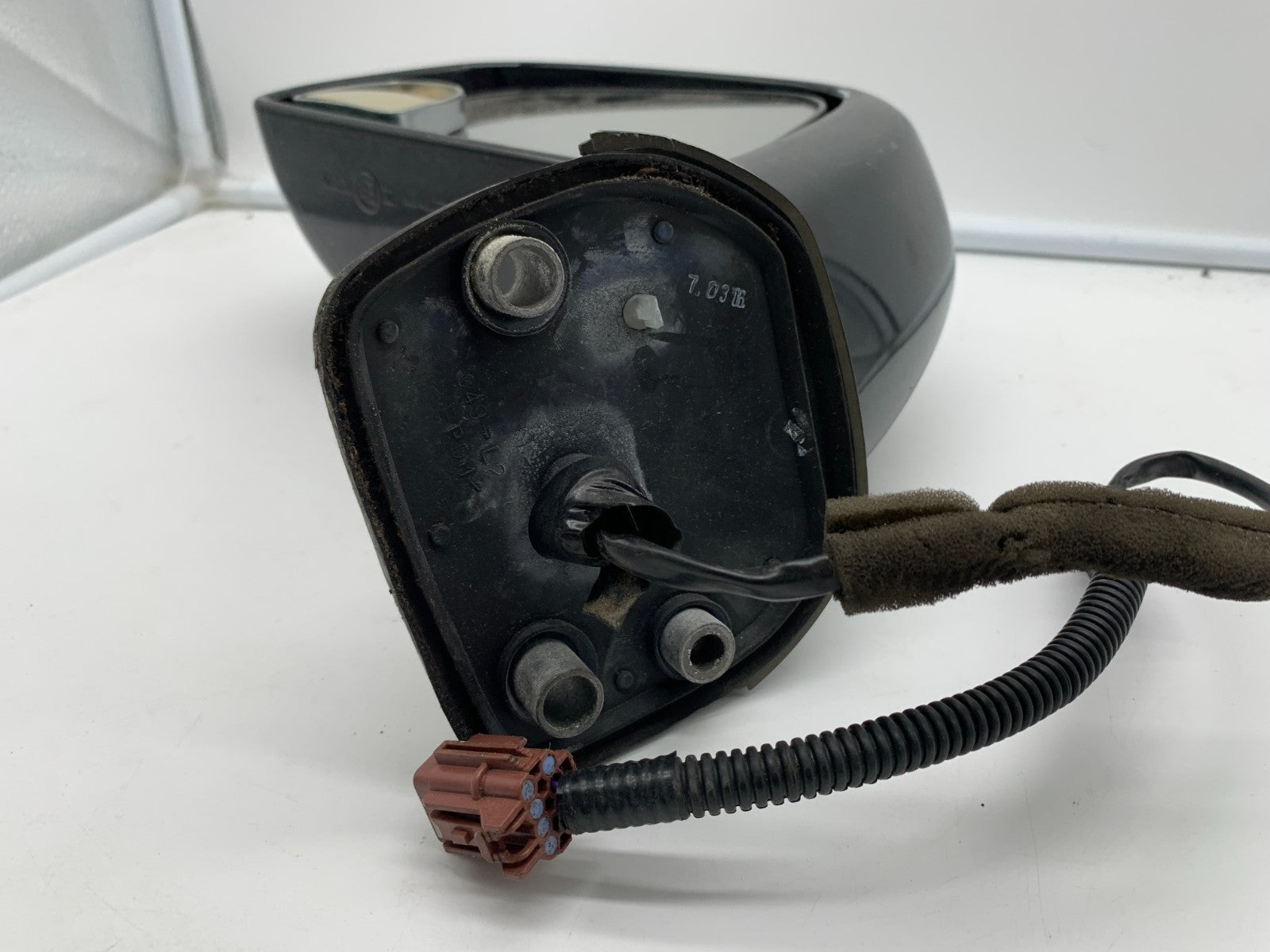 2007 Nissan Versa Driver Side View Power Door Mirror Black OEM C01B30051