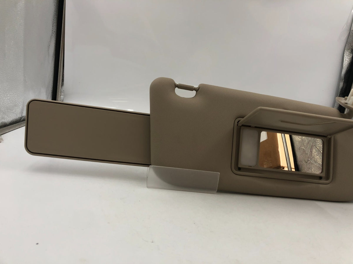 2010-2013 Suzuki Kizashi Passenger Sun Visor Sand Illuminated OEM A01B53045