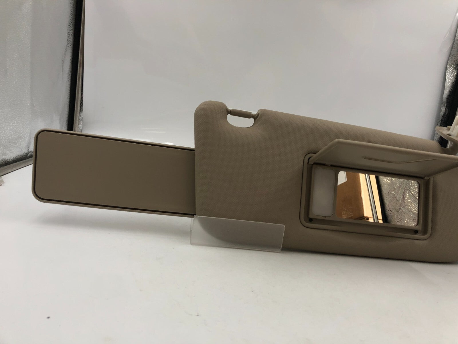 2010-2013 Suzuki Kizashi Passenger Sun Visor Sand Illuminated OEM A01B53045