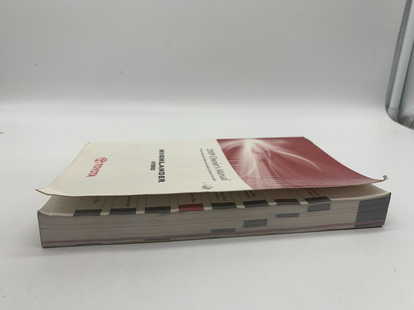 2009 Toyota Highlander Hybrid Owners Manual OEM A02B42031