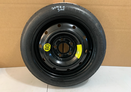 2010-2014 Kia Forte Soul 15" Spare Tire Compact Donut Wheel T125/80D15