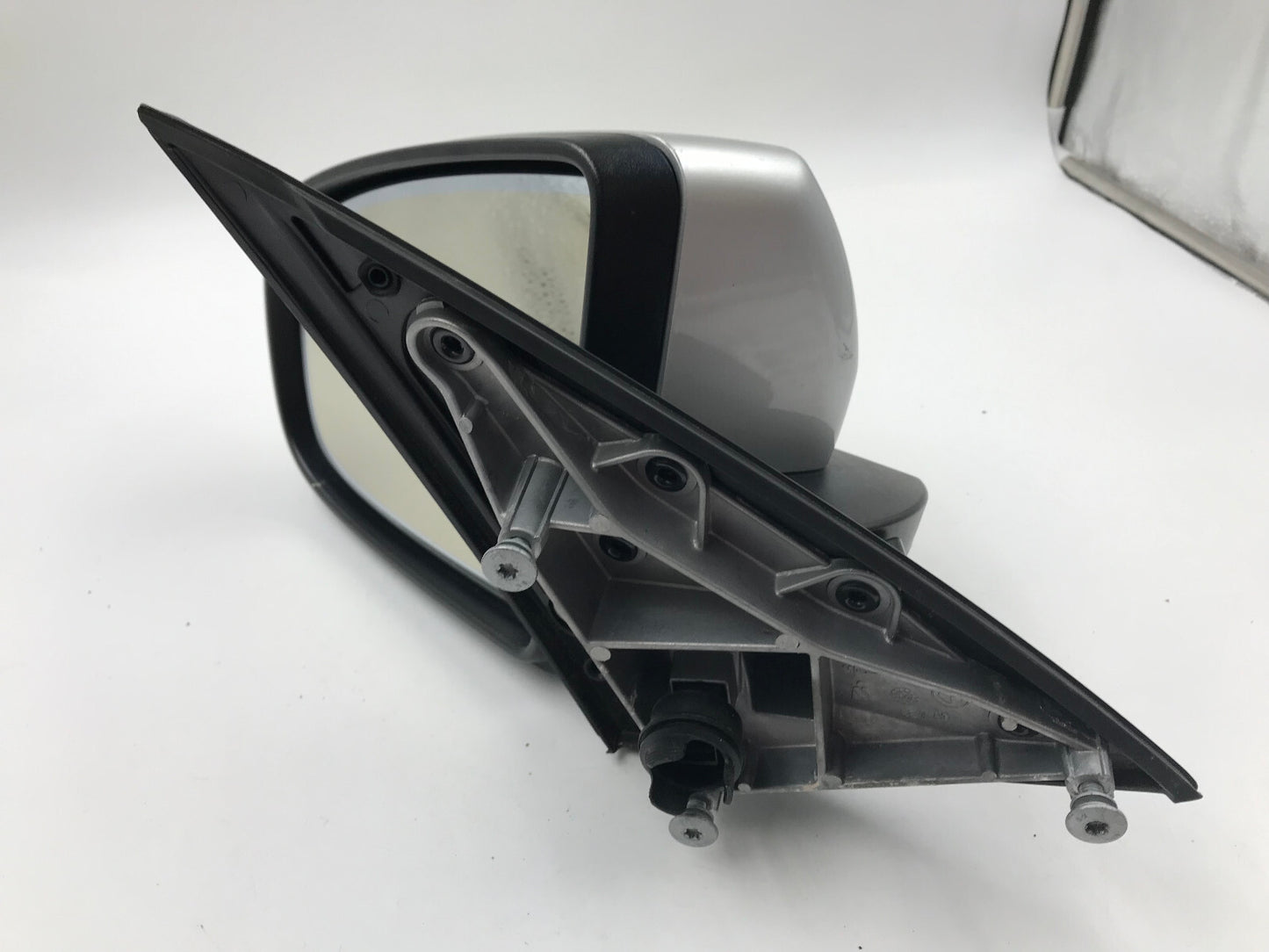 2007-2010 BMW X5 Driver Side View Power Door Mirror Silver OEM C04B60003