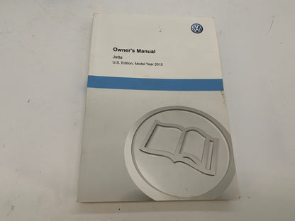 2015 Volkswagen Jetta Owners Manual Set with Case OEM A03B42005