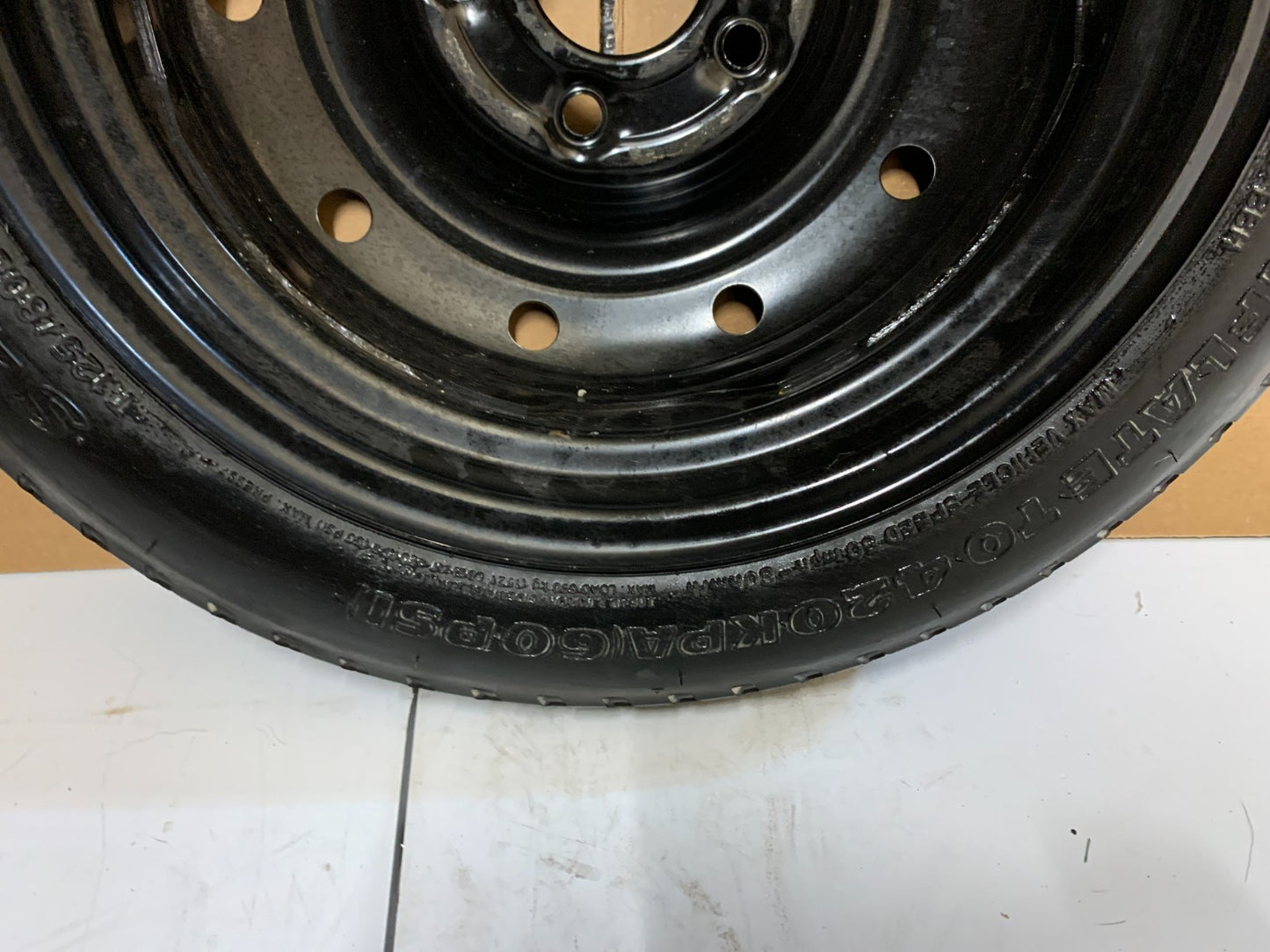 2010-2013 Kia Soul Spare Tire 15" Compact Donut T125/80D15