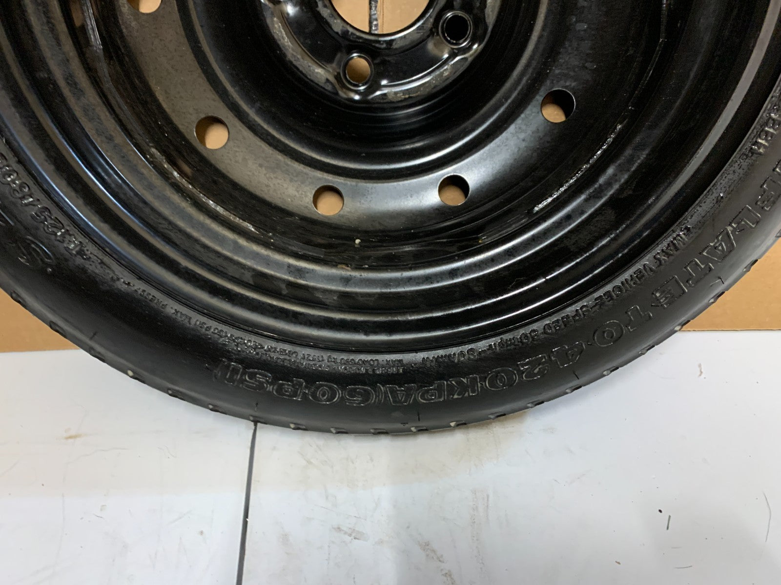 2010-2013 Kia Soul Spare Tire 15" Compact Donut T125/80D15