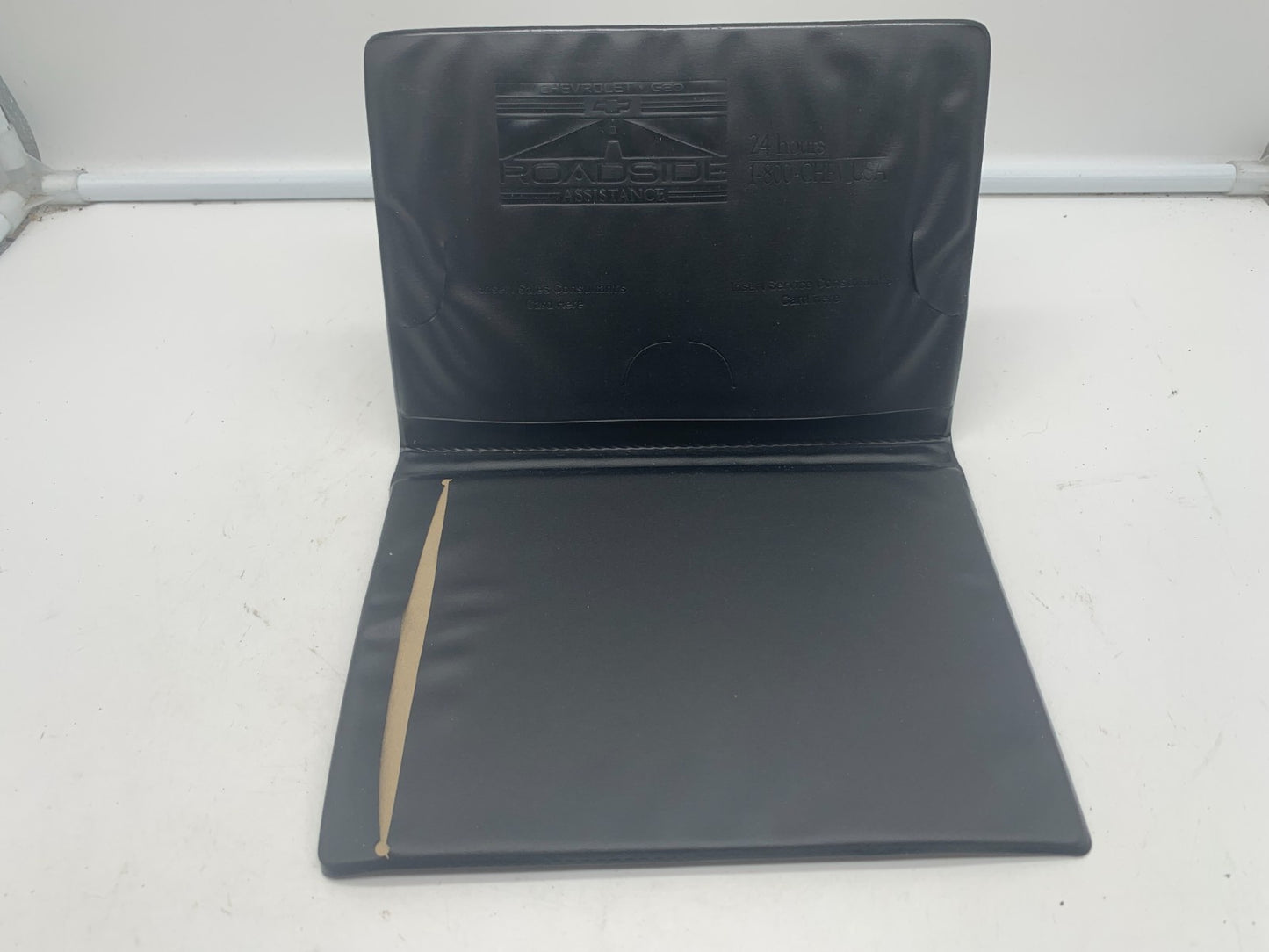 Chevrolet Owners Manual Case Only OEM A01B36047