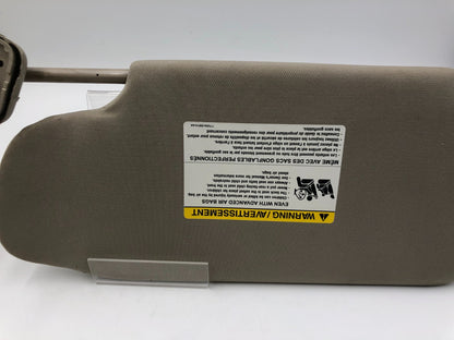 2010-2012 Lincoln MKT Passenger Sun Visor Beige illuminated OEM B01B02004