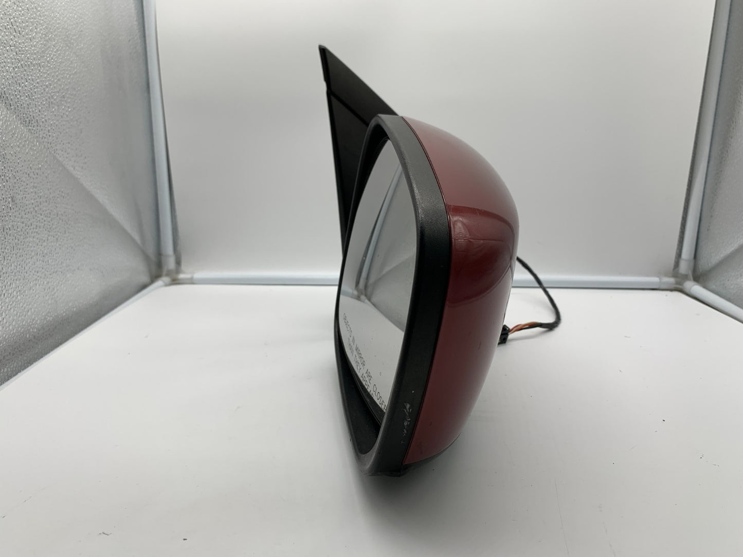2008-2010 Dodge Caravan Passenger Side View Power Door Mirror Red OEM C04B20018