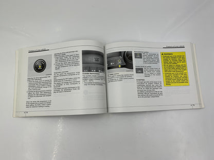 2010 Hyundai Tucson Owners Manual with Case OEM C02B19027