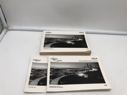 2014 Chevrolet Cruze Owners Manual Set OEM A04B50043
