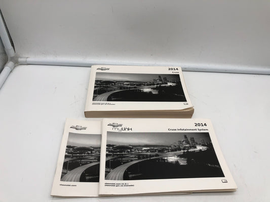 2014 Chevrolet Cruze Owners Manual Set OEM A04B50043