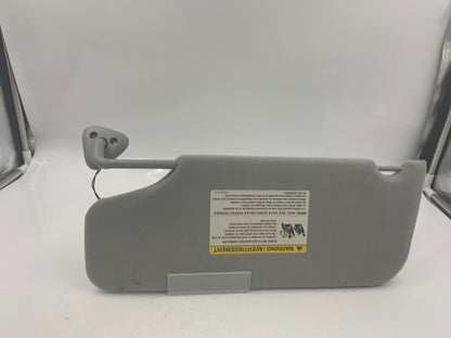 2005-2007 Ford Freestyle Passenger Sun Visor Gray Illuminated OEM D01B68004