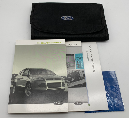 2016 Ford Escape Owners Manual Set with Case OEM B04B21006