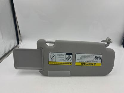 2010-2011 Hyundai Tucson Driver Sun Visor Gray OEM E03B54056