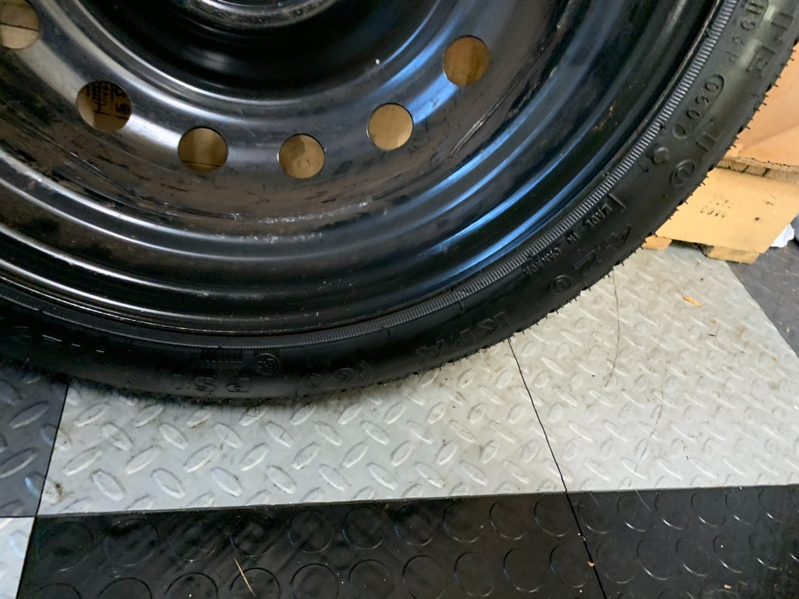 2007-2012 Nissan Versa 15" Spare Tire Wheel Compact Donut T125/70D15