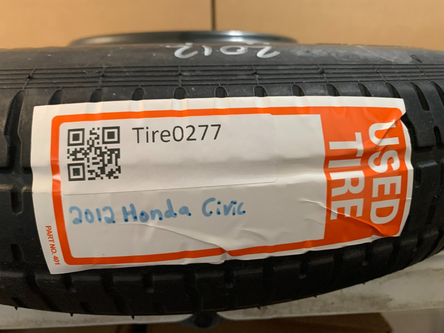 2010-2015 Honda Civic 15" Spare Tire Compact Donut OEM T135/80D15 Spare Wheel