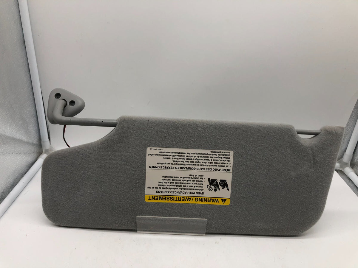2005-2007 Ford Five Hundred Passenger Sun Visor Gray Illuminated OEM D02B01054