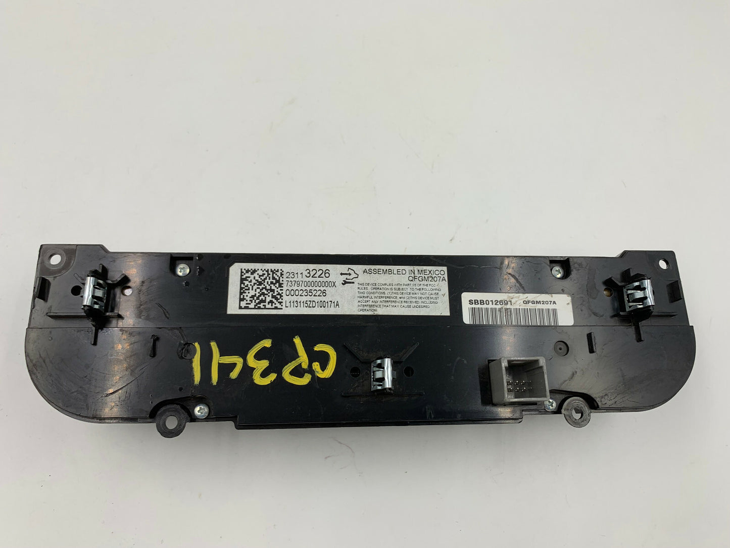 2014 Chevrolet Impala AC Heater Climate Control Unit OEM E01B24006