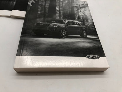 2017 Ford Explorer Owners Manual Set with Case OEM E01B17031