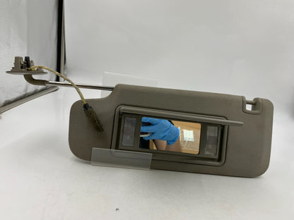 2014-2019 Cadillac ATS Driver Sun Visor Gray Illuminated OEM D02B63006