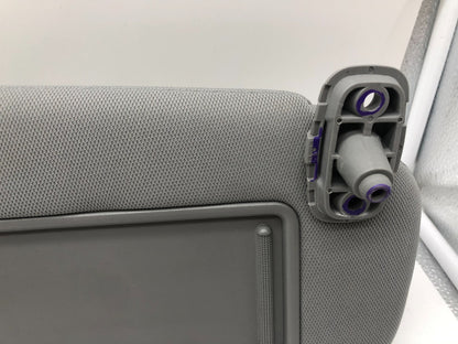 2011-2015 Kia Sorento Passenger Sun Visor Gray OEM A01B04010