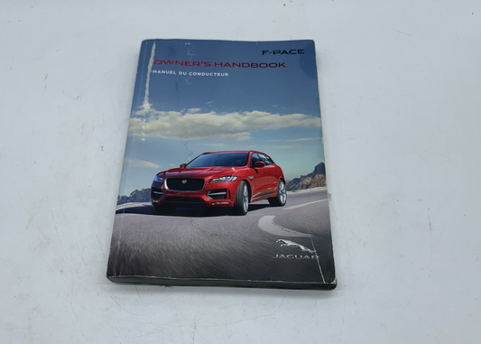 2017 Jaguar F-Pace FPace Owners Manual OEM D02B20014