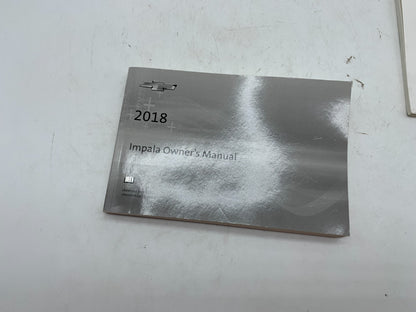 2018 Chevrolet Impala Owners Manual Set OEM B03B51016