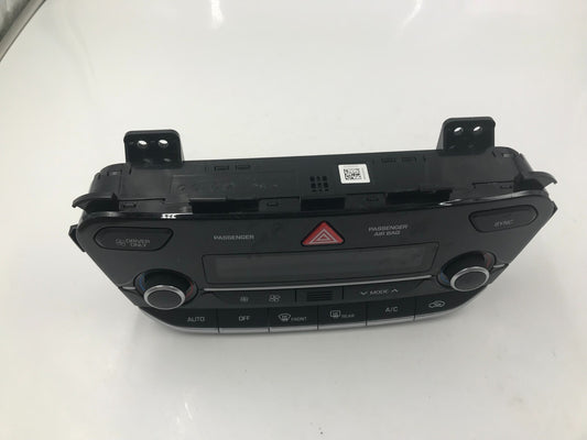 2017-2019 Hyundai Ioniq AC Heater Climate Control Unit OEM C02B05044