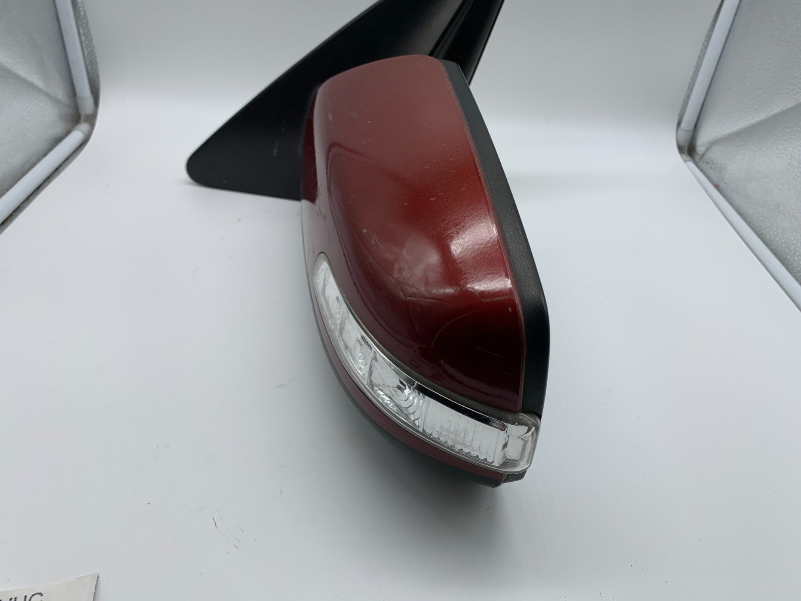 2011-2015 Kia Sorento Driver Side View Power Door Mirror Red OEM C03B47003