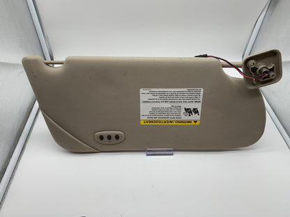 2009-2012 Ford Flex Driver Sun Visor Gray Illuminated OEM C04B23011