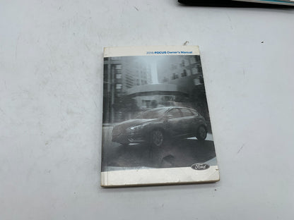 2016 Ford Focus Owners Manual Set with Case OEM C02B50023