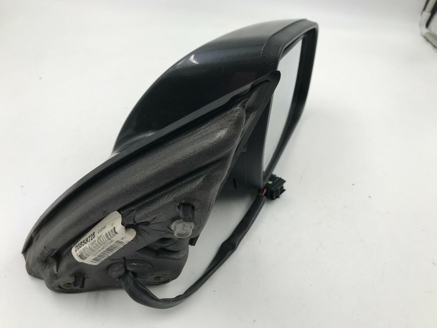 2010-2011 Chevrolet Equinox Passenger Side Power Door Mirror Blue OEM E01B50001