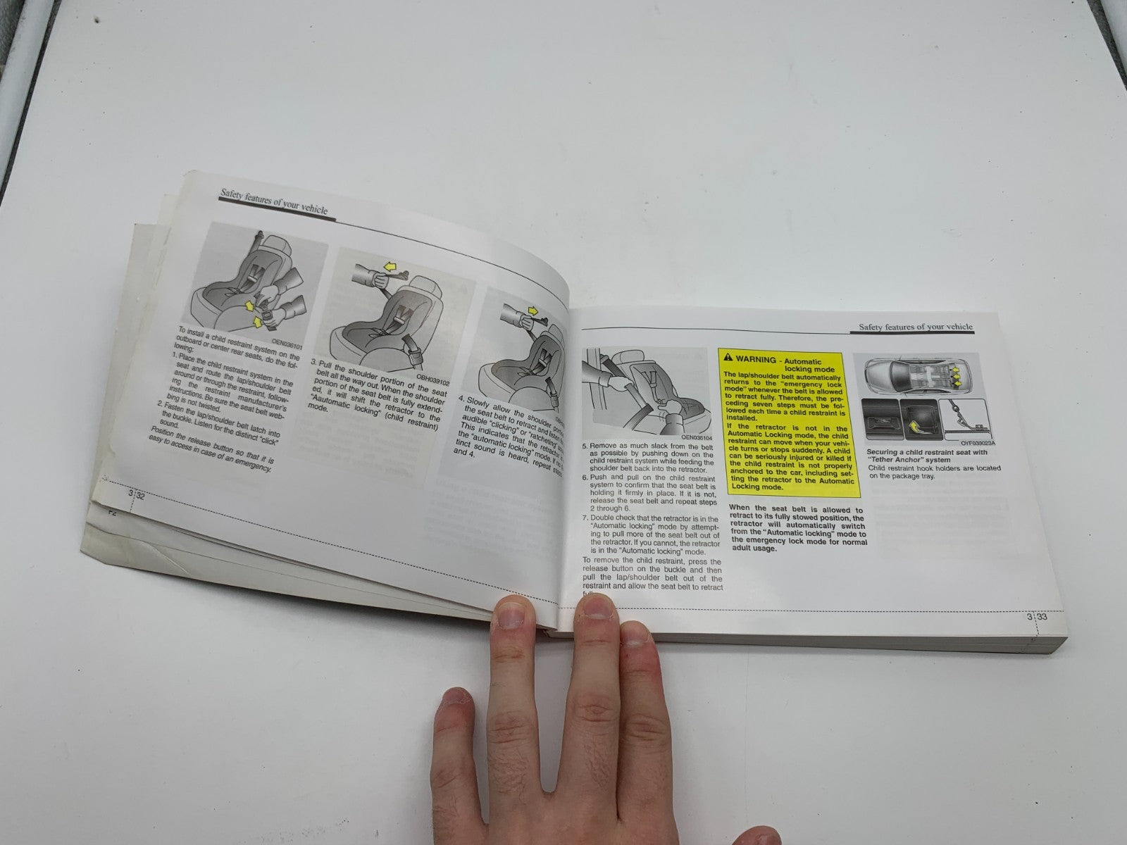 2011 Hyundai Sonata Owners Manual OEM C04B58015