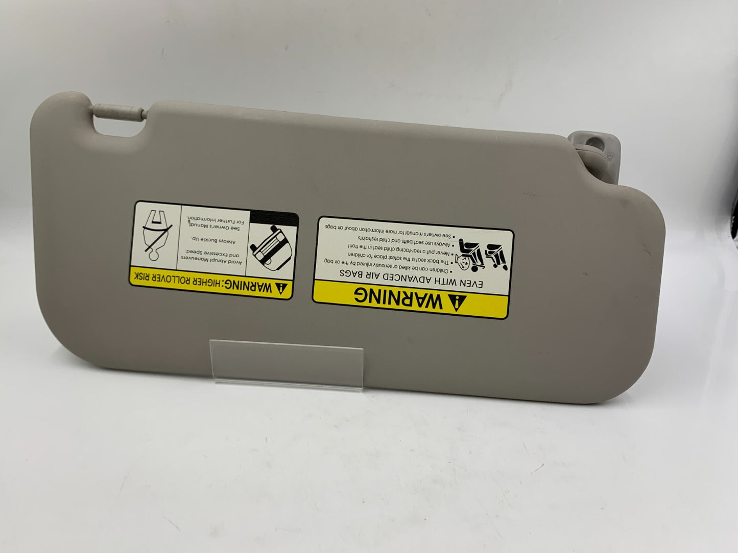 2010-2013 Kia Soul Driver Sun Visor Gray OEM B02B34024