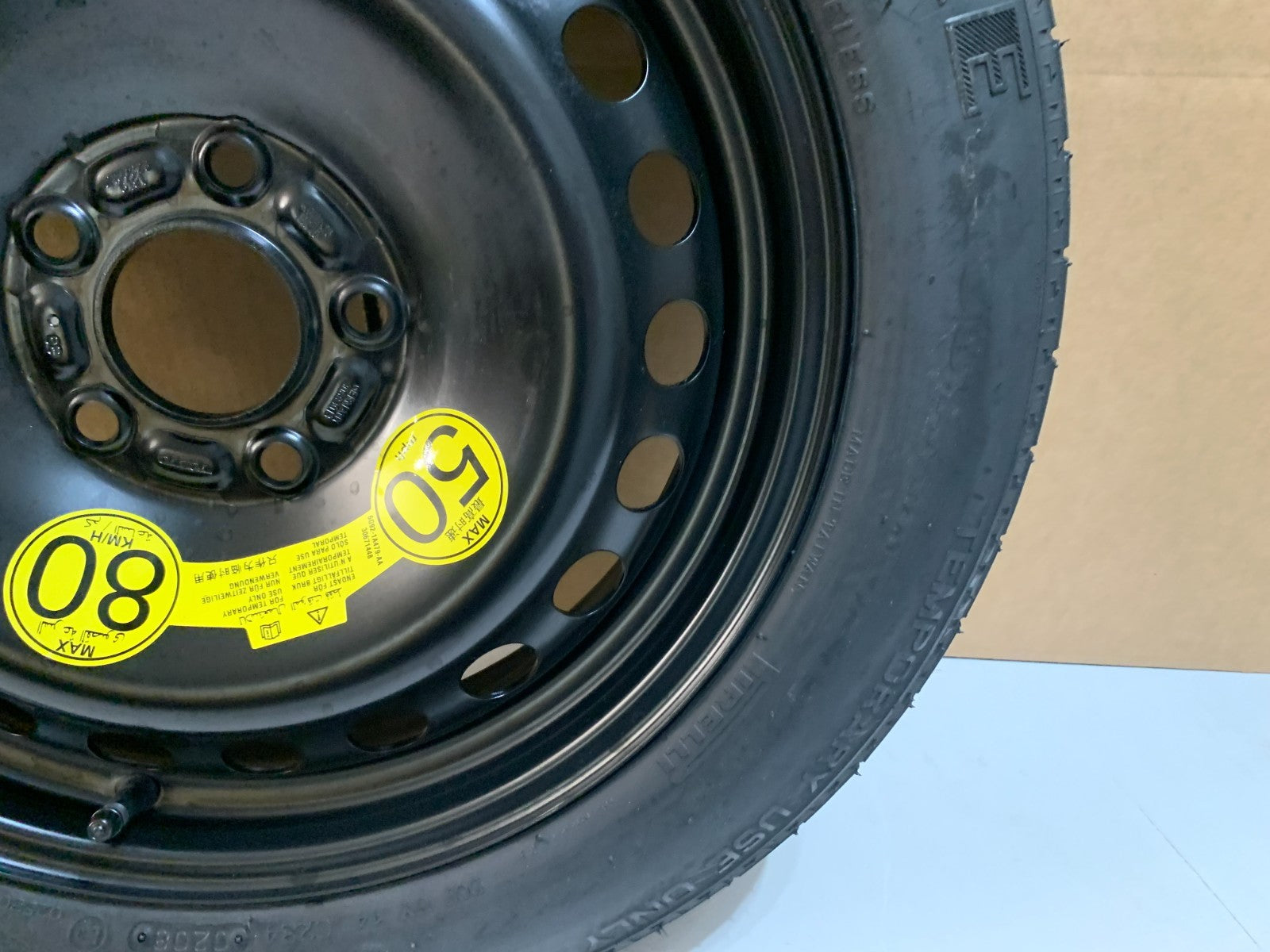 2004-2011 Volvo S40 S 40 16" Spare Tire with Jack Kit Compact Donut T125/85R16