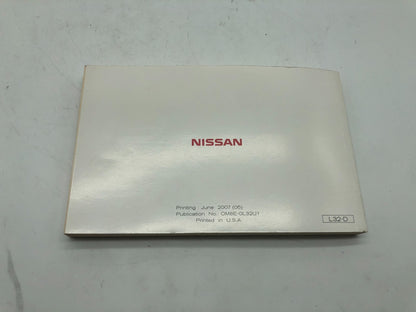2008 Nissan Altima Owners Manual OEM B04B33053