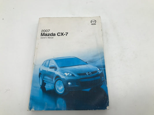 2007 Mazda CX-7 CX7 CX 7 Owners Manual OEM C03B30026