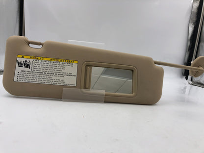 2007-2009 Lexus ES350 Passenger Sun Visor Tan OEM  A01B30023