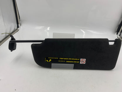 2010-2017 Audi A8 Passenger Sun Visor Sunvisor Black Illuminated OEM C01B38082