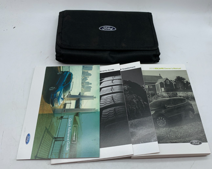 2019 Ford Escape Owners Manual Set with Case OEM A04B35010