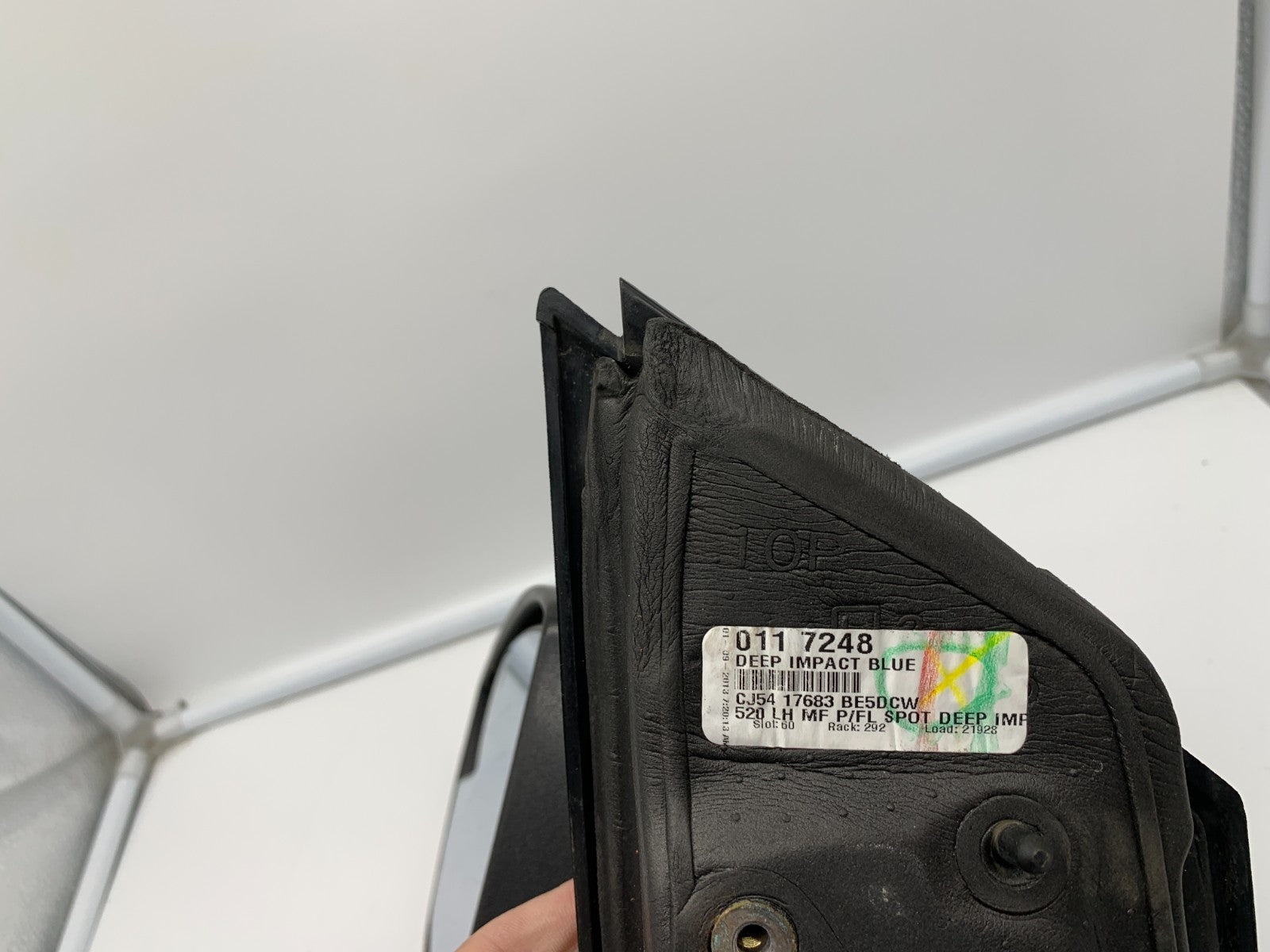 2013-2016 Ford Escape Driver Side View Power Door Mirror Blue OEM D01B62011