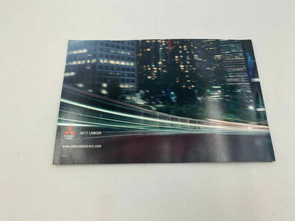 2017 Mitsubishi Lancer Owners Manual Set OEM A01B29067