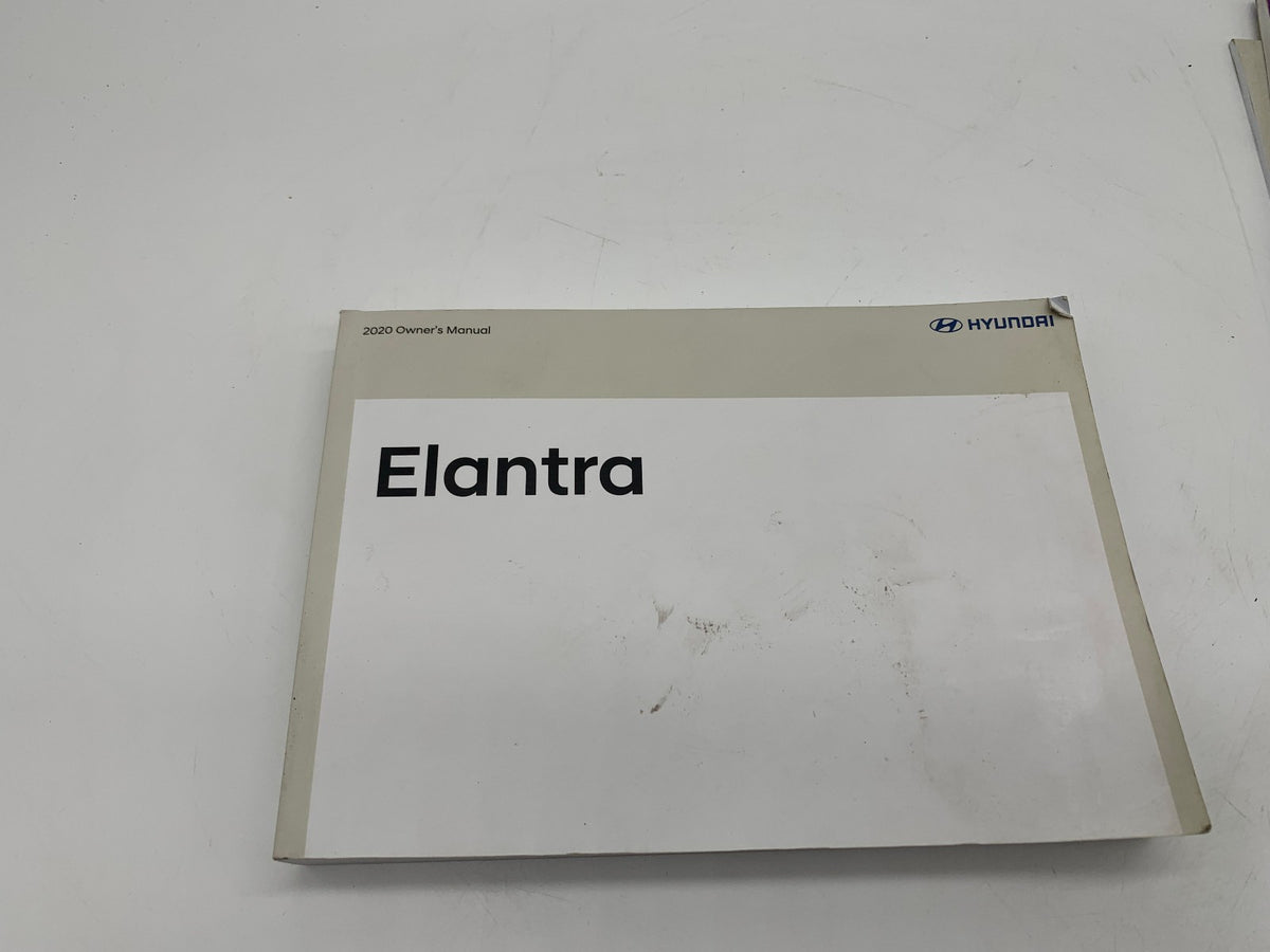 2020 Hyundai Elantra Owners Manual Set OEM R01B03019